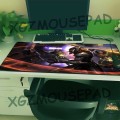 XGZ Extra Large Game Mouse Pad Multicolor Lock Egde Project Master Yi Computer Desk Mat Future Technology Fabric Non-slip Rubber