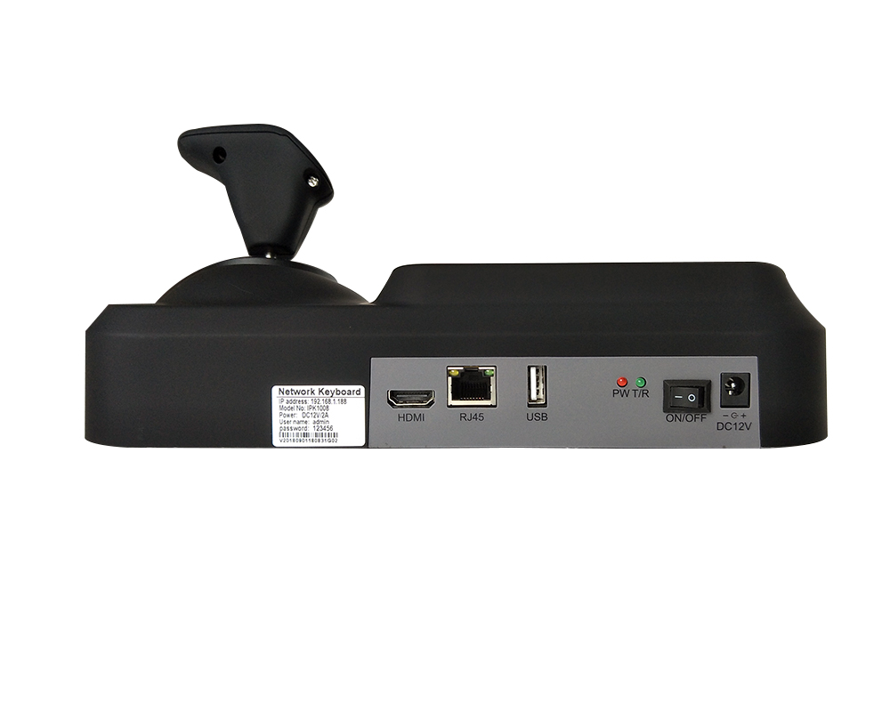 2MP 20x PTZ 1080p Video Conference Camera with Simultaneous DVI and IP Streaming Plus 3 Axis rj45 Keyboard Controller