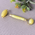 New Natural Jade Facial Massage Roller Anti Wrinkle Thin Face Beauty Bar Stick Face Slimming Wheel Body Massage
