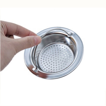 1pc Round Floor Drain Cover Plug Water Filter Hair Catcher Strainer Cork For Kitchen Sink Bathroom Anti-blocking Practical