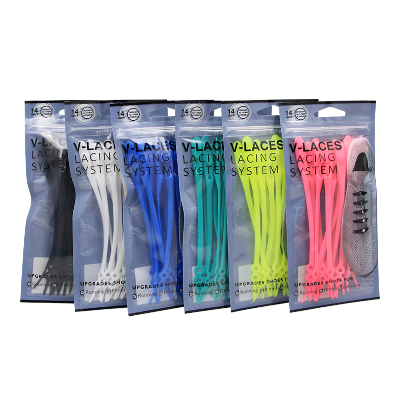 14pcs/set No TIE Lacing system Silicone Shoelace Elastic Shoelaces For Adults/Kids Sports Shoe No Tie Shoes Accessories