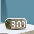 Alarm Clock Digital Electronic Smart Mechanical LED Mirror Snooze Table Wake Up Light Temperature Display Home Decoration