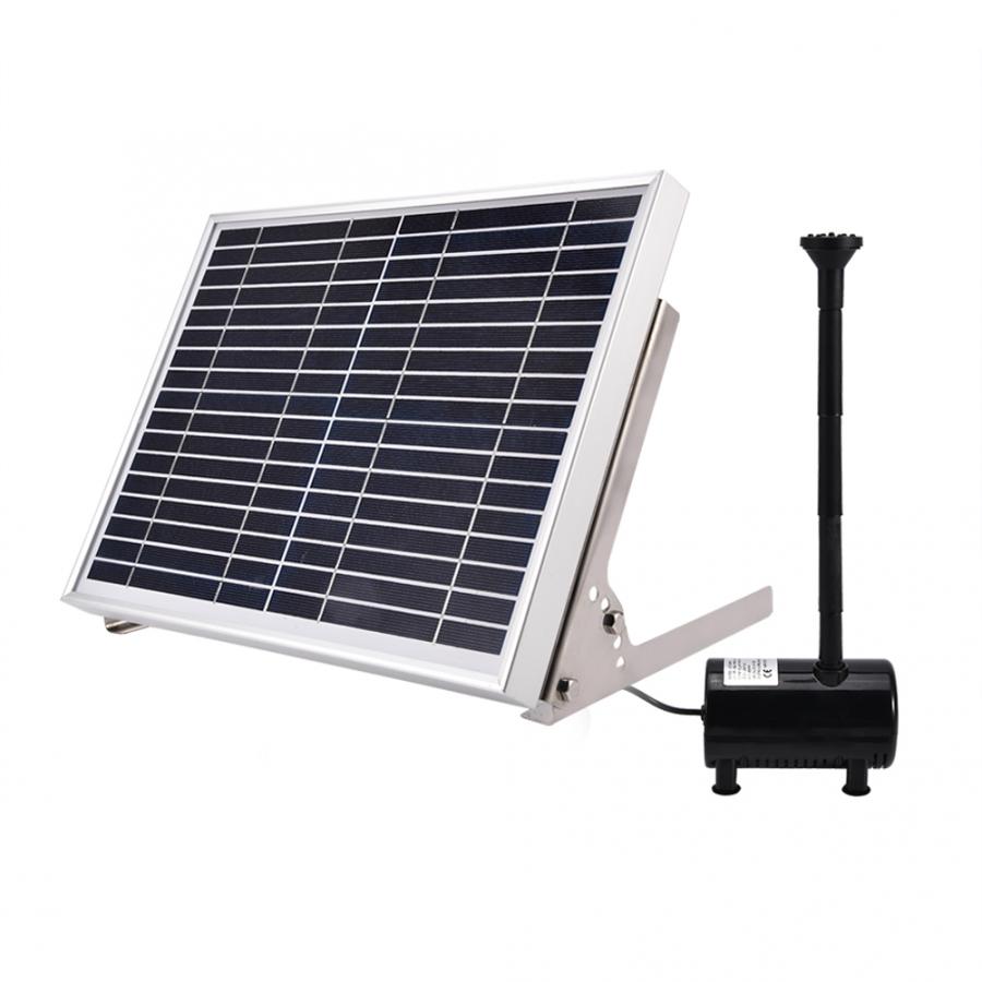 Ultra-quiet Solar Water Pump 10W Solar Water Fountain Pump Garden Pool Pond Outdoor Solar Panel Garden Decoration