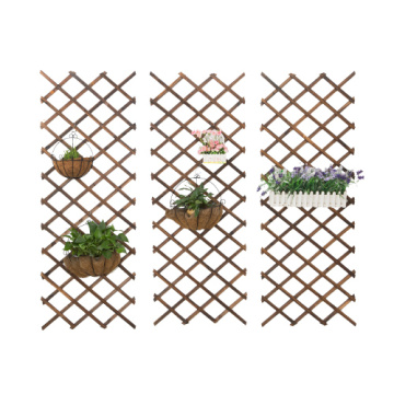 Enclosure Bamboo Fence Fence / Decoration Metope Vine Flower / Carbonization Grid / Partition / Anticorrosive Woodiness Flexible