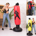 Inflatable Boxing Punching Bag Adults Children Freestanding Sandbag Fitness Target Stand 160cm Inflatable Boxing Punch Bag