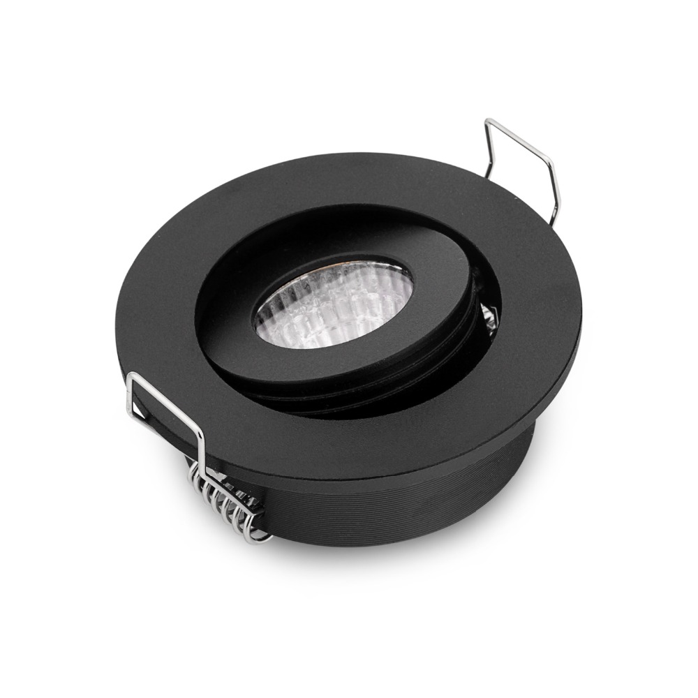 3W Led Downlight White/Black/Golden/Silver Body Dimmable Spot COB LED mini ceiling light Indoor LED Spot Lighting