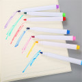 5pcs Colorful Whiteboard Pen Built In Eraser Erasable Marker Pens Drawing StationeryDry White Board Markers for Office