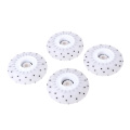 4pcs Multicolour Roller Skates Wheels Light Replacement Skating Accessory Wear-resistant Flashing Roller