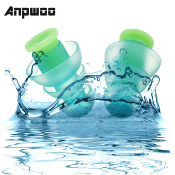 ANPWOO 1 Pair Noise Cancelling Hearing Protection Earplugs For Concerts Musician Motorcycles Reusable Silicone Ear plugs