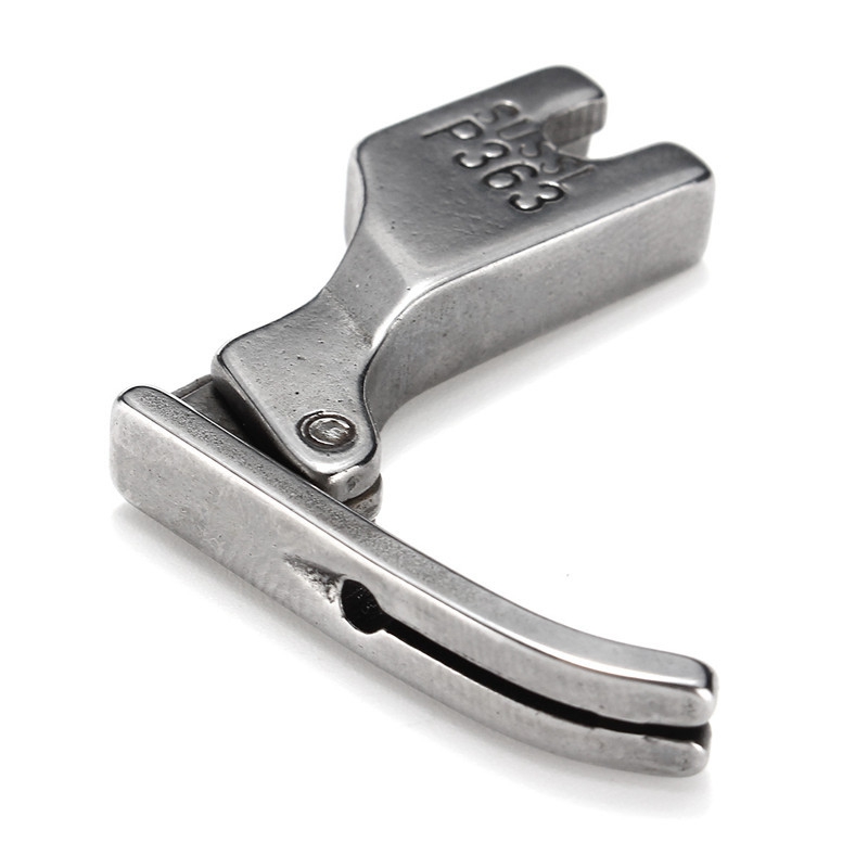 Simple steel Sewing Machine Presser Foot Narrow Zipper Presser Foot for Industry Sewing Machine Attachment Part Supplies