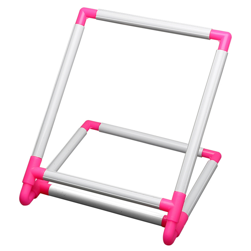 Embroidery Frame Practical Universal Clip Plastic Cross Stitch Hoop Stand Holder Support Rack Diy Craft Handheld Tool