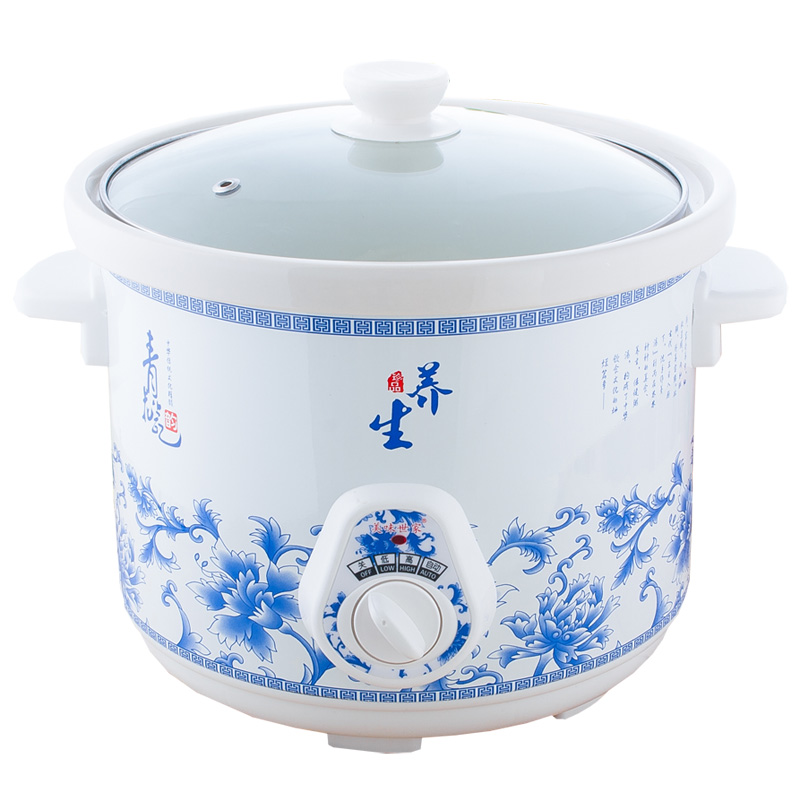 Delicious family 5 liters of large capacity porridge pot stew soup Yixing electric slow cooker electric cooker