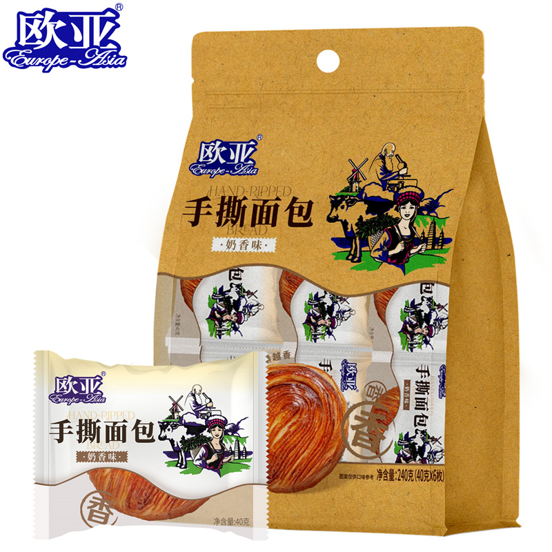 Milk-flavored bread