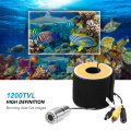 Night Vision 12 LEDs Underwater Fishing Camera 1200TVL Waterproof Fish Shape Boat Ice Fishing Finder With 15m/30m/50m Cable