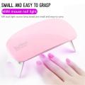 6W UV Lamp Nail Dryer Machine LED UV Gel Curing Lamp Ultraviolet Fast Dry Nail Dryer Nail Art Tools Portable Nail Dry Lamps