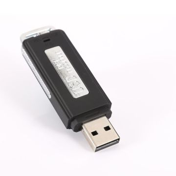 8GB Rechargeable Mini USB Flash Drive Recording Dictaphone 70Hr Digital Audio Voice Recorder Portable