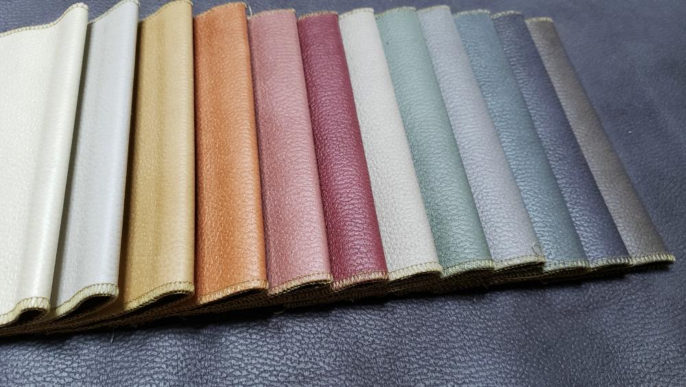 Leather Look Upholstery Fabric For Sofa