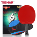 2018 New Tibhar Pro Table Tennis Racket Blade Rubber Pimples-in Ping Pong Rackets High-quality With Bag 6/7/8/9 Stars