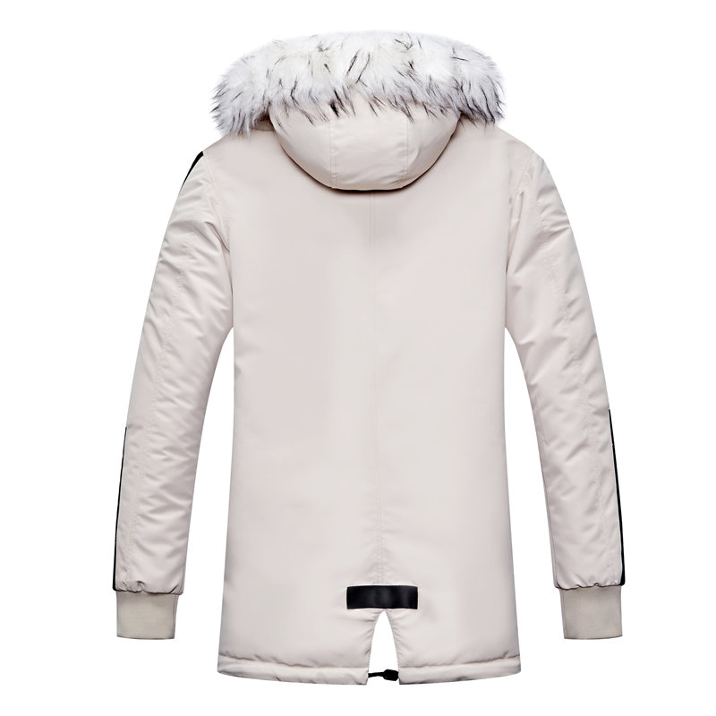 BOLUBAO Winter Brand New Men Parkas Men's Fashion Casual Thick Warm Parka Male Comfortable Fur Collar Hooded Parka Coat