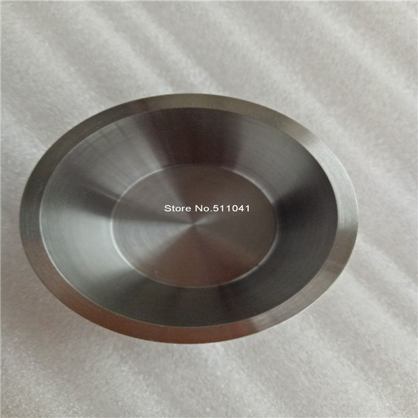 HOT SALE high purity Tungsten crucible, tungsten crucible upper diameter 60 mm, buttom diameter 39 mm, height 60 mm,wall 3mm