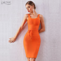 ADYCE 2021 New Summer Women Bandage Dress Vestido Sexy Strapless Spaghetti Strap V Neck Club Dress Celebrity Evening Party Dress