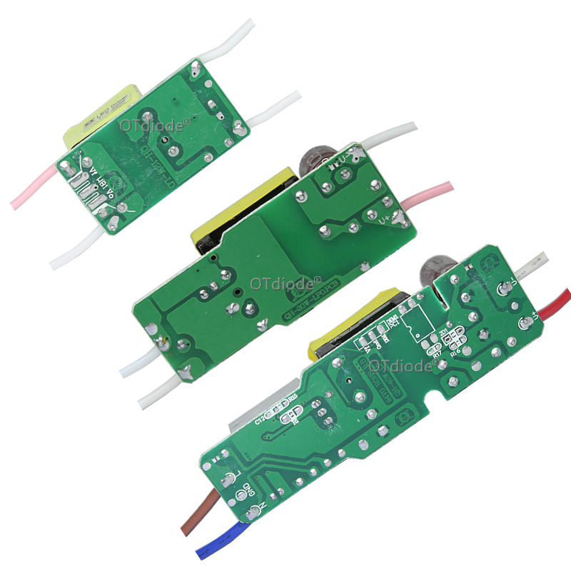 Inside 1-36W Isolation AC85-277V LED Driver 1-3x2W 3-6x2W 4-8x2W 7-13x2W 13-25x2W 450mA DC2-85V Constant Current Free Shipping