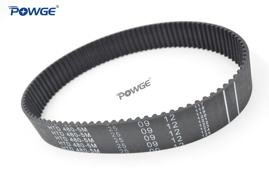 POWGE HTD 5M Timing belt C=470/475/480/485 width 15/20/25mm Teeth 94 95 96 97 HTD5M synchronous Belt 470-5M 475-5M 480-5M 485-5M