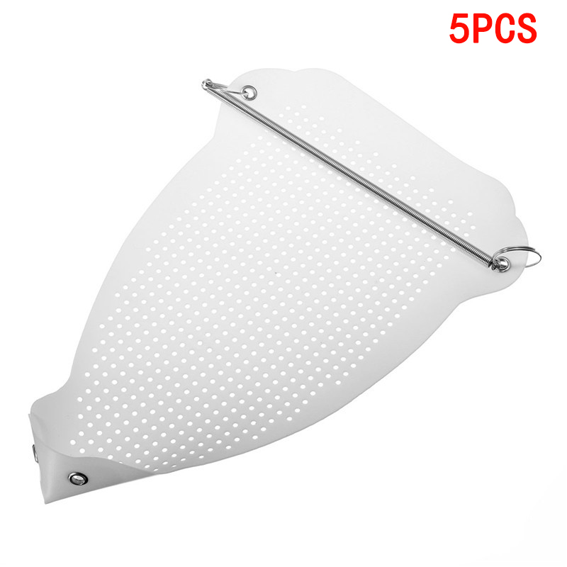 5PCS Electric Parts Iron White Cover Shoe Ironing Aid Board Heat Protect Fabrics Cloth Heat Fast Iron Without Scorching