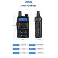 Baofeng UV5R Walkie Talkie 8W Amateur Radio Portable 8W UV-5R VHF/UHF Radio Dual Band Two Way Radio Original Brand Hunting Ham