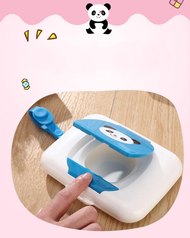 2018 Baby Travel Wipe Case Child Wet Wipes Box Changing Dispenser Storage Holder Living room bedroom kitchen wet tissue box