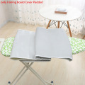 Household Non Slip Heat Reflective Universal Padded Reusable Silver Coated Flat Ironing Board Cover Thick Scorch Resistant Solid