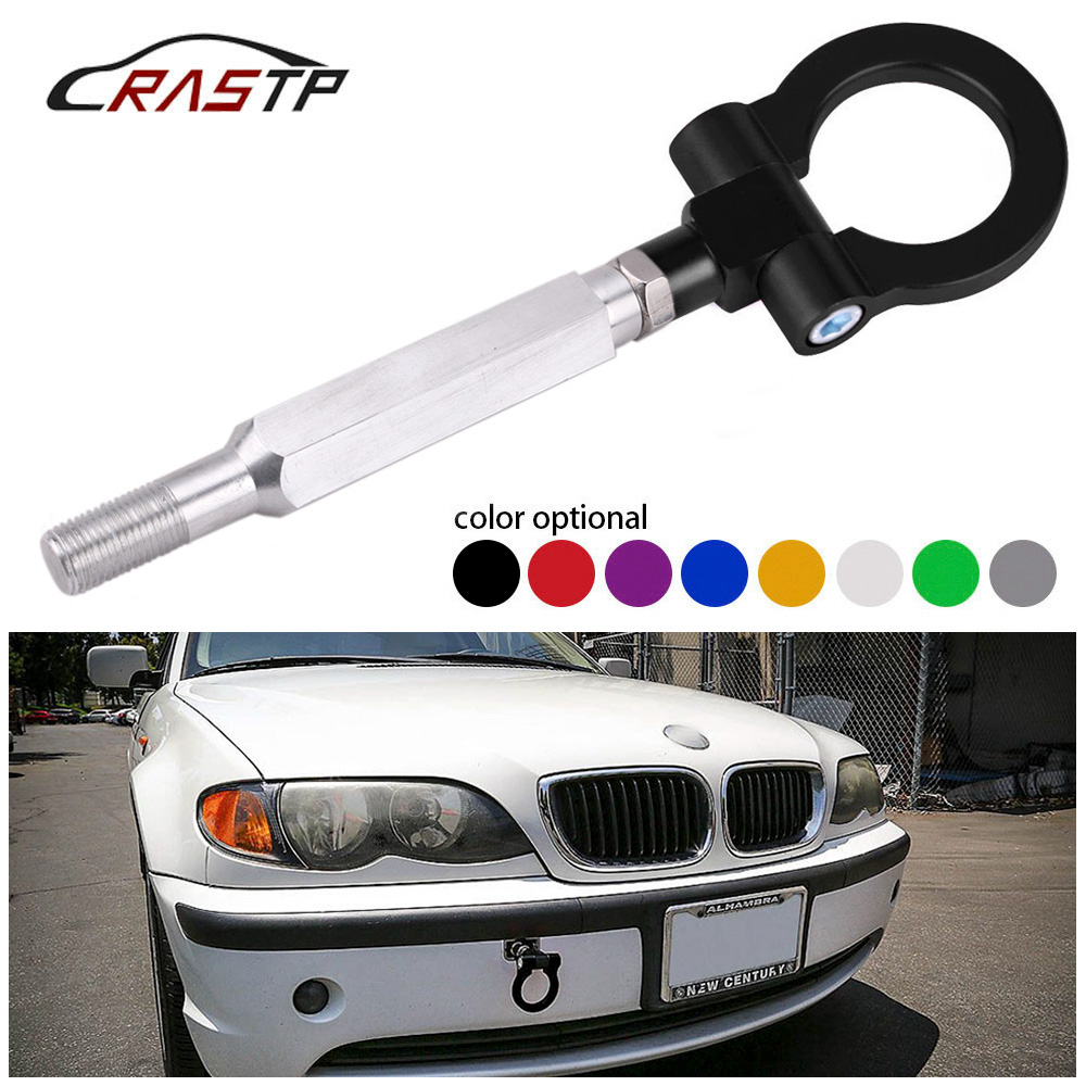 RASTP-Anodized Alloy Track Racing Style Front Screw-on Tow Hook for For Most SUBARU RS-TH008-14