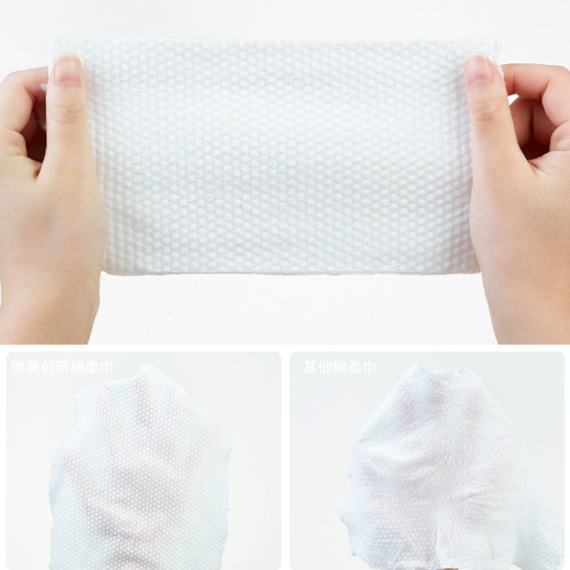 Disposable Face Towel Female Makeup Cotton Paper Cotton Wipe mei rong jin xie zhuang mian Cotton Roller