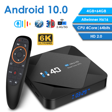 Android box H616 smart tv box HD 4GB 32GB 64GB tv box Android 10 Bluetooth WiFi 2.4G/5G android box tv Media Player Set Top Box