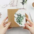 30 Sheets/Set Silent Leaves Postcard/Greeting Card/Message Card/Birthday Letter Envelope Gift Card