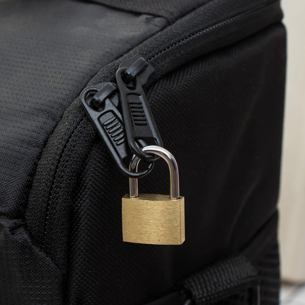 20mm Small Mini Padlock Brass Luggage Case Door Locker Travel Suitcase Diary Box Lock with 3 Keys