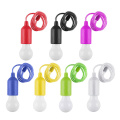 LED Hanging Light Bulb Outdoor Pull Cord Bulb Colorful Battery Vintage Cover Bulb Guard Lamp Pendant Hanging Lamp Pendant Light