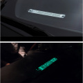Universal Car Luminous Temporary Parking Card Suckers Night Phone Number Card Plate for Car Stop Parking Sign Notice Number