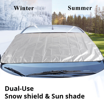 190x120 cm Car Sunshade Cover Snow & Ice Snow Shield For Windshield Winter Summer Sun Car Front Window Windscreen Cover