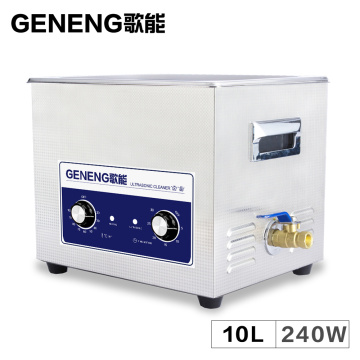 Industrial Ultrasonic Cleaner Bath 10L Circuit Board Car Parts Degreaser Hardware Lab Instrument Washing Heated Machine
