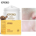 3Pcs EFERO Snail Essence Face Cream Anti Aging Wrinkle Moisturizer Eye Cream Dark Circles Eye Mask Patch Women Men Skin Care Set