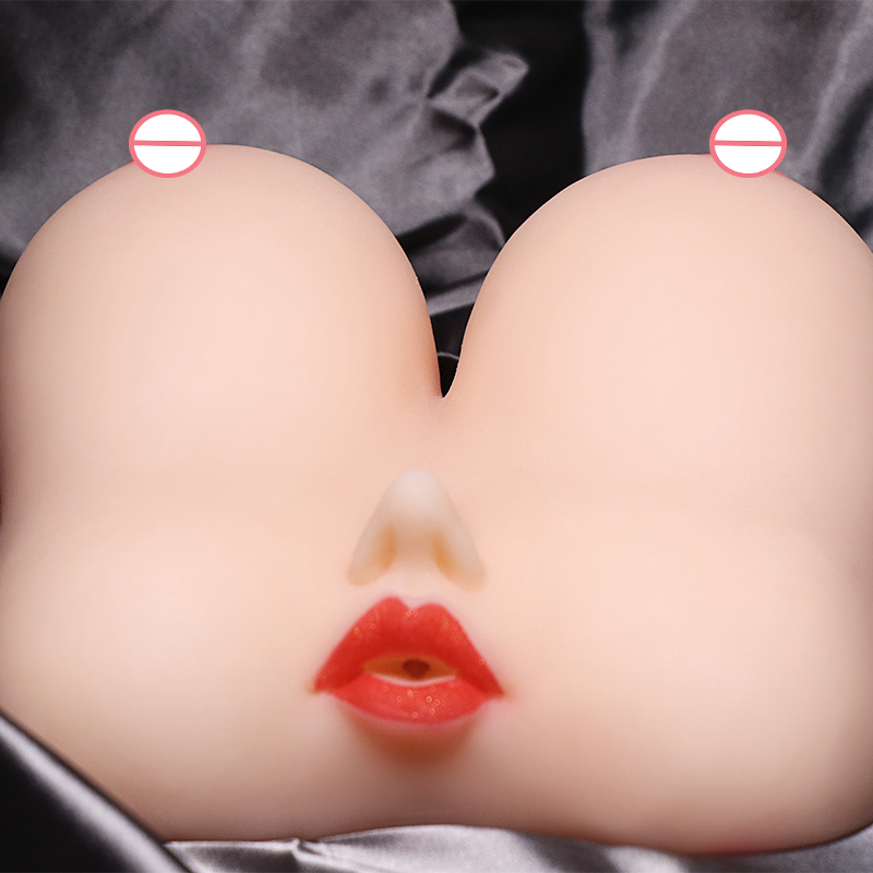 D Cup Big Breast 3D Real Sex Doll for Male Masturbator Realistic Pussy Vagina Fake Ass Real Pussy Girl's Breast Men Sex Toys