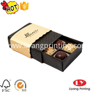جعبه کشو شکلات chocolate drawer box