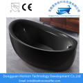 All Black freestanding bathtub stand alone tub