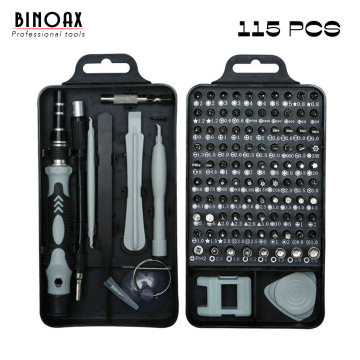 BINOAX 115 in 1 Magnetics Precision Screwdriver Set Fit Computer Pc Phone Repair Tool Set Kits