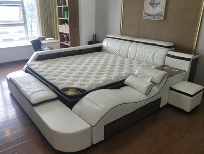 Smart bed frame camas bedroom furniture кровать двуспальная lit beds سرير muebles de dormitorio мебель bedroom set cama de casa