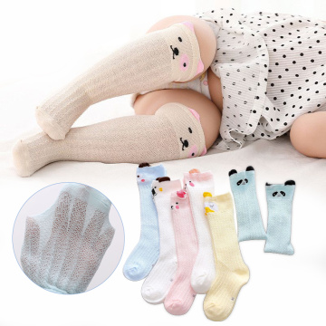 0-3 Years Baby Girl Summer Knee High Socks Cotton Mesh Socks for Newborns Cartoon Baby Boy Socks Cheap Stuff Clothes Accessories