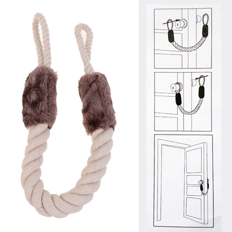 Door Stop Rope Doors Slamming Shut Wedge Door Handles Stopper Window Protectors Door Stoppers Rope