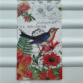 15 decoupage wedding vintage napkins paper elegant tissue bird yellow red flower craft birthday party serviettes decor 33*40cm
