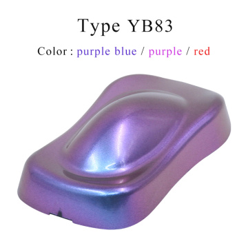 YB83 Chameleon Pigments Acrylic Paint Powder Coating Dye for Automotive Paint Decoration Arts Nail Plastic 10g Painting Supplies